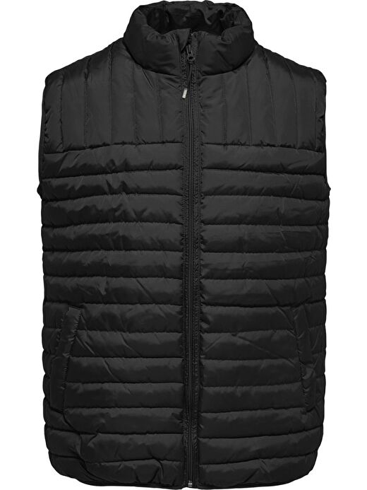 Only & Sons Erkek Premium Paul Quilted Şişme Yelek 22015123-blk 1