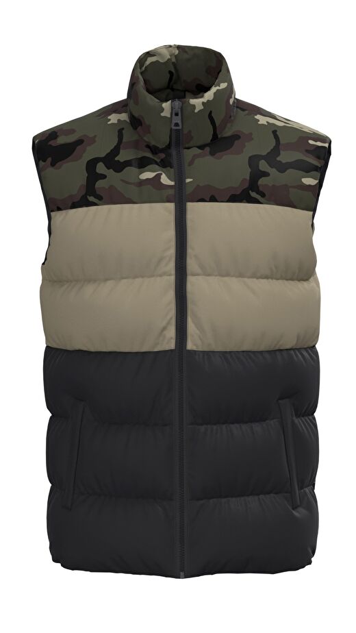 Only & Sons Erkek Şişme Yelek ONSMELVIN LIFE PUFFER VEST -  22022232 1