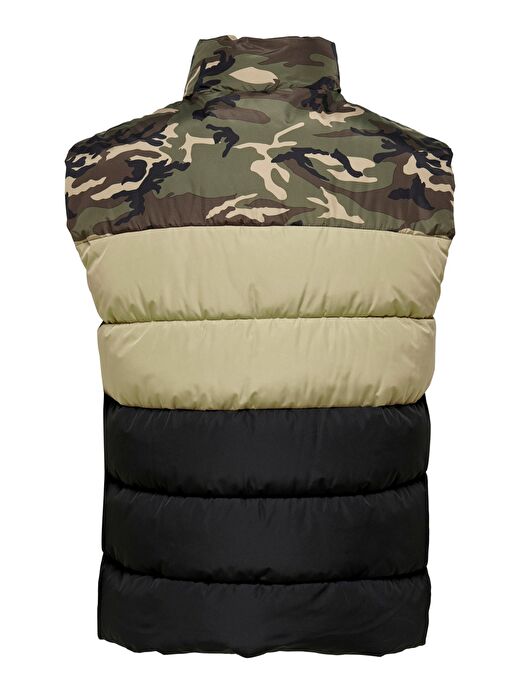 Only & Sons Erkek Şişme Yelek ONSMELVIN LIFE PUFFER VEST -  22022232 2