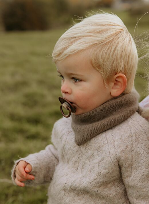 FRIGG Little Viking Kauçuk Emzik - Bjorn Cocoa 6-18 Ay 3