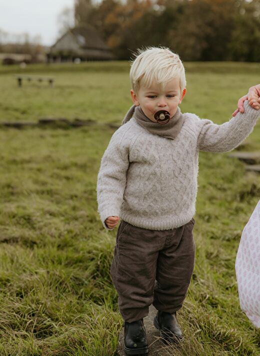 FRIGG Little Viking Silikon Emzik - Björn Cocoa 6-18 Ay 2