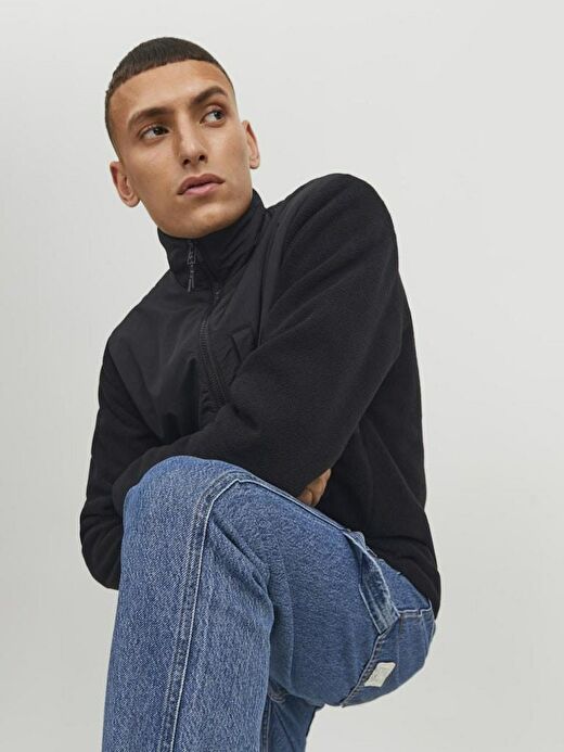 Jack Jones Emarvın Fleece Erkek Polar Ceket 12235864 2