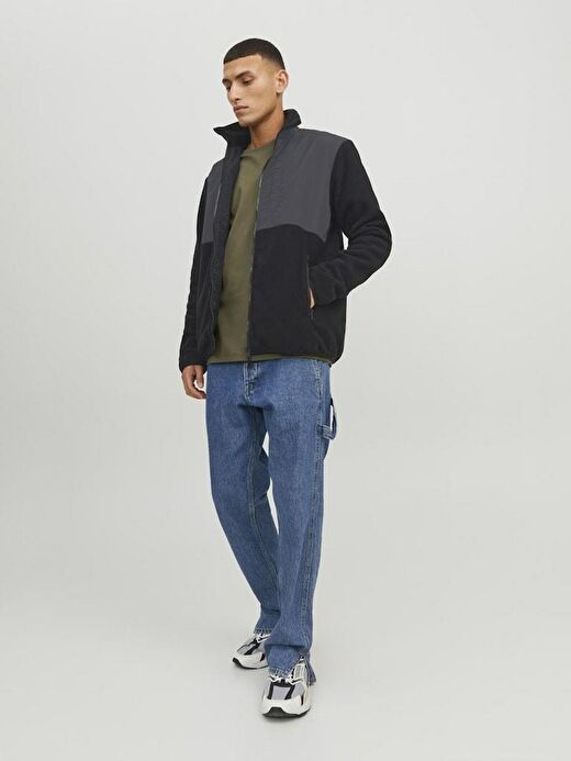 Jack Jones Emarvın Fleece Erkek Polar Ceket 12235864 4
