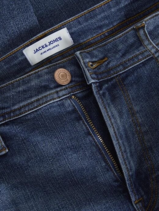 Jack & Jones  Erkek Dar Paça Skinny  Denim Pantolon JJILIAM JJORIGINAL SQ 223 3