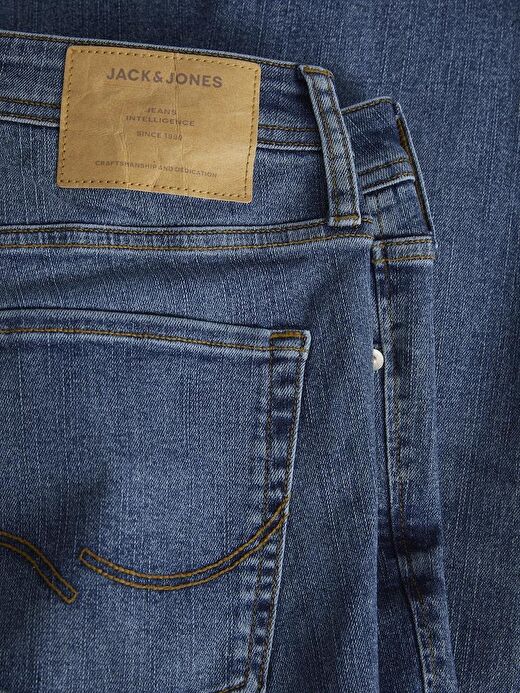 Jack & Jones  Erkek Dar Paça Skinny  Denim Pantolon JJILIAM JJORIGINAL SQ 223 4