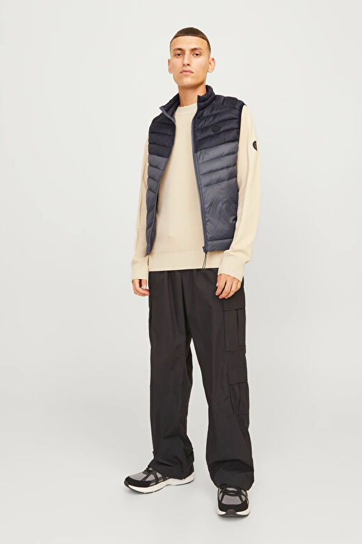 Jack & Jones Erkek Kapüşonsuz Şişme Yelek - 12258457  2