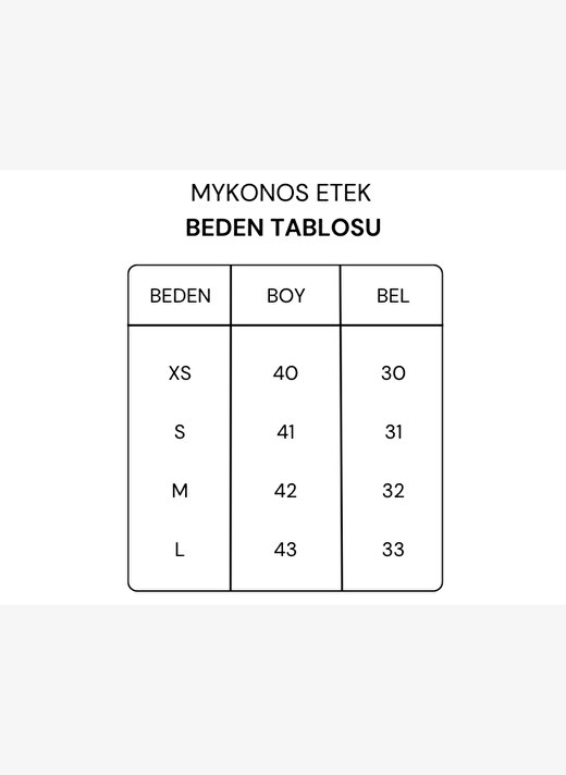 Mykonos Fırfırlı Etek 3