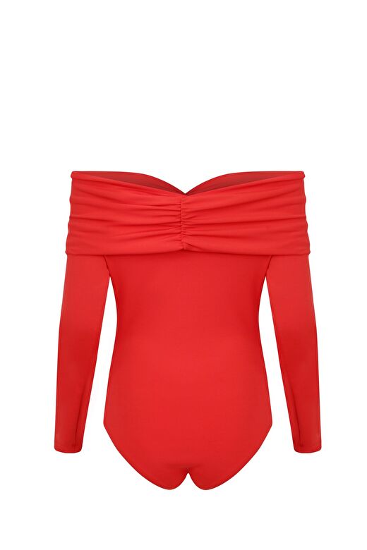 Tolero Uzun Kollu Çıtçıtlı Bodysuit 2