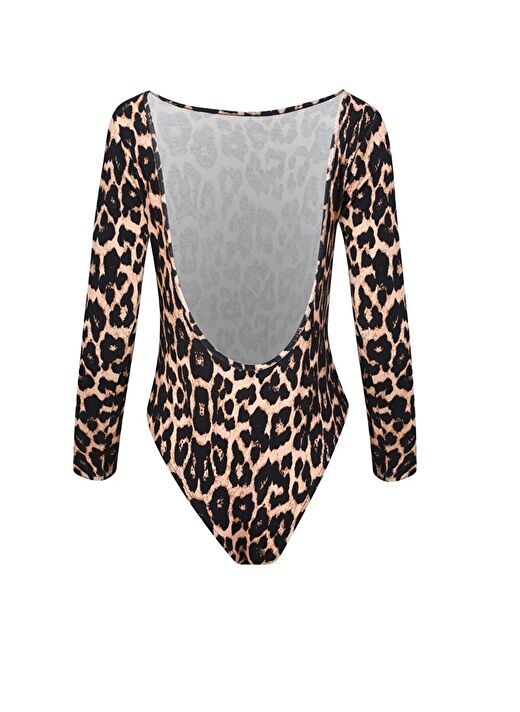 Madeira Sırt Dekolteli Çıtçıtlı Bodysuit 2