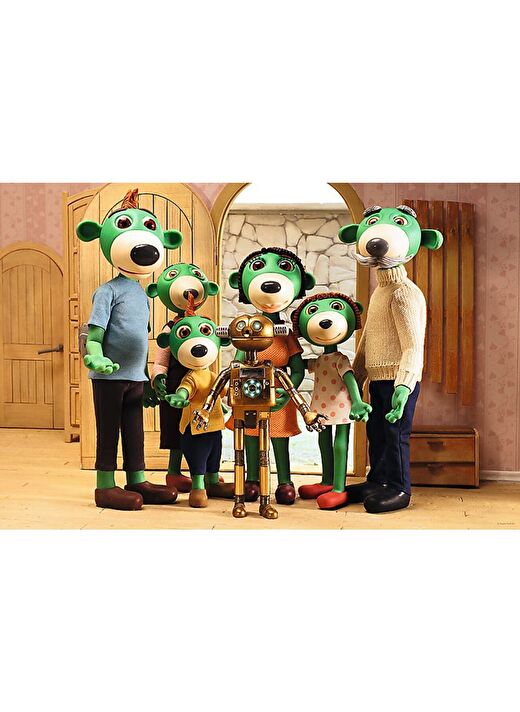 Trefl 24 Parça Robot'la Aile Portresi Maxi Puzzle (Treflik Family) 2