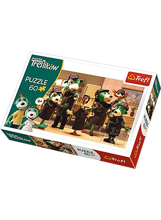 Trefl 60 Parça İz Peşinde Puzzle (Rdozina Treflikow) 1