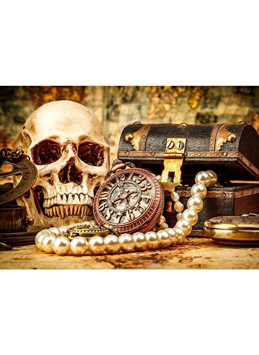 Enjoy 1000 Parça Korsan Kaptanın Masası Puzzle 2