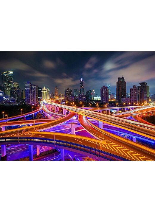 Enjoy 1000 Parça Gece Şangay Şehir Merkezi Puzzle 2