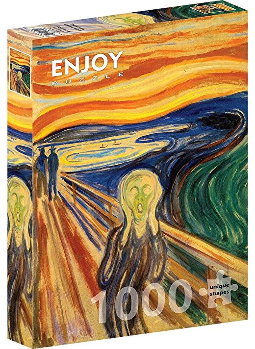 Enjoy 1000 Parça Çığlık Puzzle - Edvard Munch 1