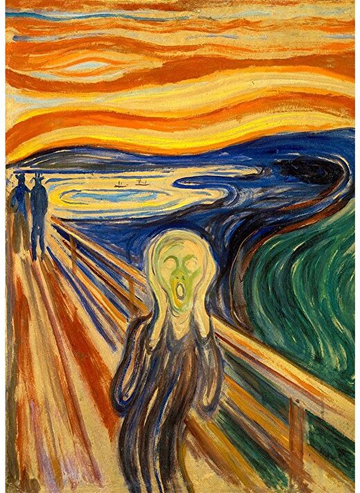 Enjoy 1000 Parça Çığlık Puzzle - Edvard Munch 2