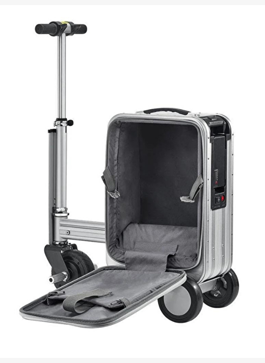 AirWheel SE3S Elektrikli Binilebilir Scooter Valiz - Siyah (Kabin Boy) 4