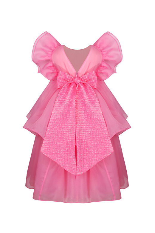 Liliana Pink Elbise 3