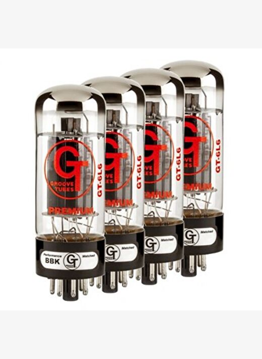 Groove Tubes GT-6L6-S MED QUARTET Power Tube Lamba 1