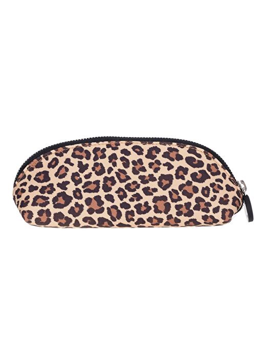 Earthy Leopard Makyaj Çantası / Kalem Kutusu 2