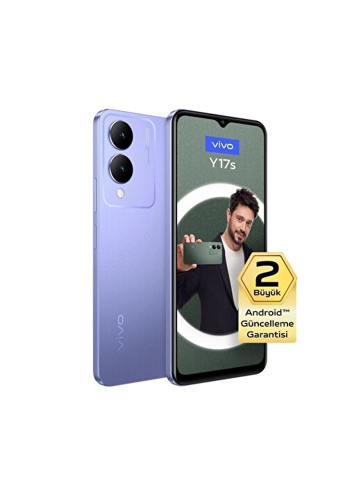 Y17s 128 Gb 6 Gb Ram Işıltılı Mor Cep Telefonu ( Türkiye Garantili) 2