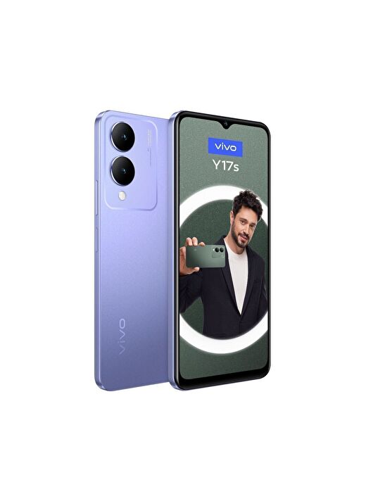 Y17s 128 Gb 6 Gb Ram Işıltılı Mor Cep Telefonu ( Türkiye Garantili) 3