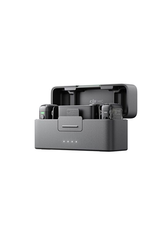 DJI MIC 2 Kablosuz İki Kişilik Yaka Mikrofonu 4
