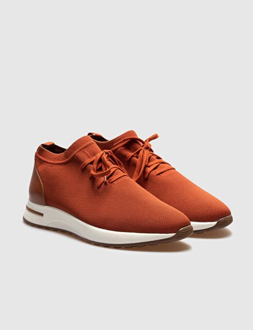 Cabani Ayakkabı Turuncu Erkek Sneaker 28785 2