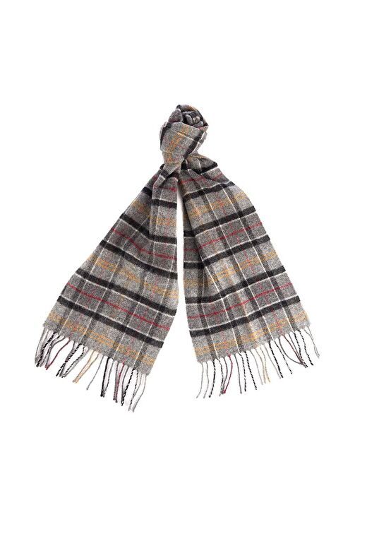 Barbour Unisex Tartan Yün Atkı (%100 Lambswool) TN71 Modern Tartan 2
