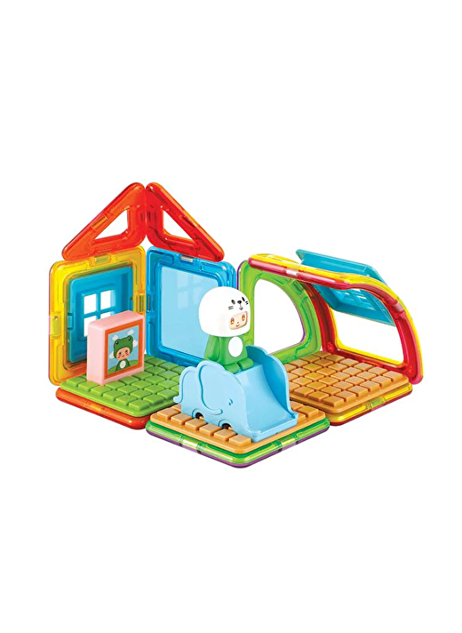 Magformers Mıknatıslı Cube HouseSet - Frog - 20 Parça 4