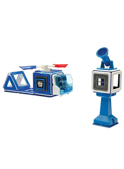 Magformers Mıknatıslı Police Set - 50 Parça 4