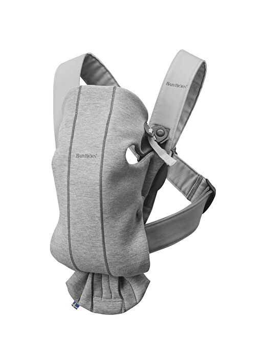 BabyBjörn Kanguru Mini 3D Cotton Jersey / Light Grey 1