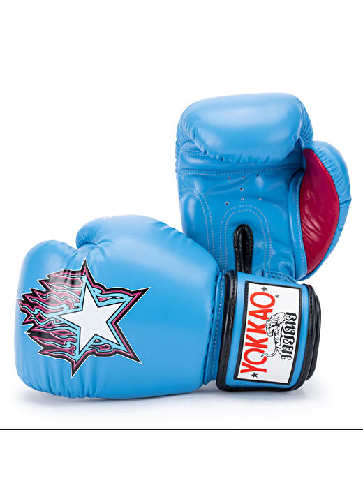 Yokkao Bangkok Rising Boks Kick Boks Muay Thai Eldiveni Mavi 2