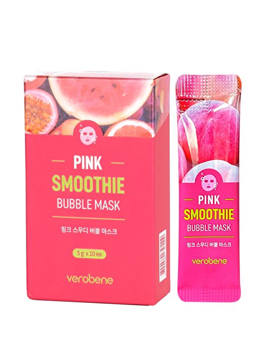 Canlandırıcı ve Nemlendirici Pembe Köpüren Maske (Şase) 5g 2