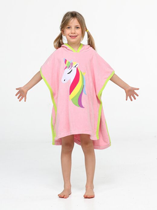 Unicorn 2 Kat Panço Kız Çocuk Plaj Havlusu 3