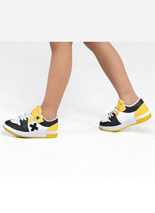 Casa Sarı Siyah Unisex Çocuk Sneakers  3