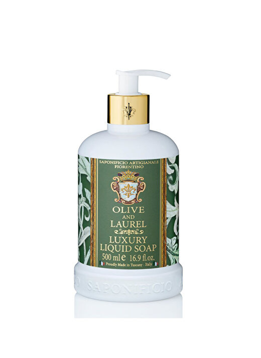 Saponificio Artigianale Fiorentino Sıvı Sabun 500 Ml - Olive and Laurel 1