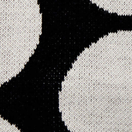 Unisex Siyah Dama Desenli Battaniye 140x190 3