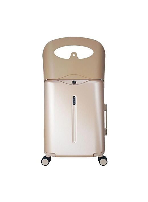 MiaMily Carry On Kabin Boy Valiz - Champagne Gold 4