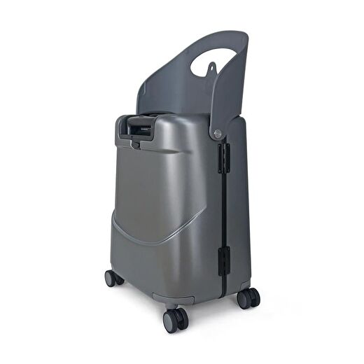 MiaMily Carry On Kabin Boy Valiz - Charcoal Grey 1