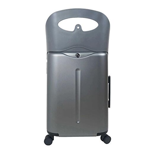 MiaMily Carry On Kabin Boy Valiz - Charcoal Grey 2