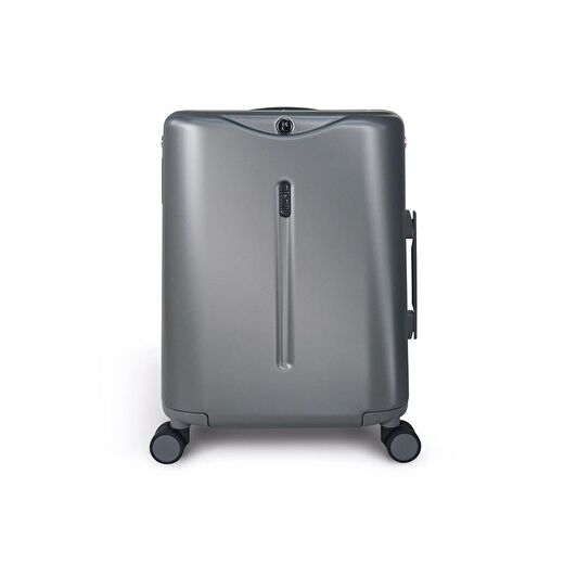 MiaMily Carry On Kabin Boy Valiz - Charcoal Grey 4