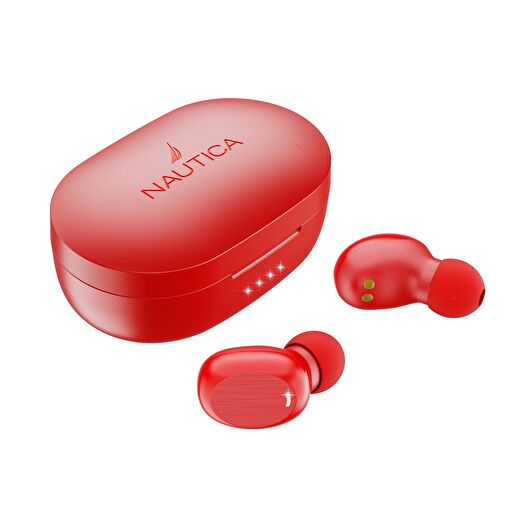 Nautica Buds T120 TWS Stereo Kablosuz Kulak İçi Kulaklık Kırmızı 1