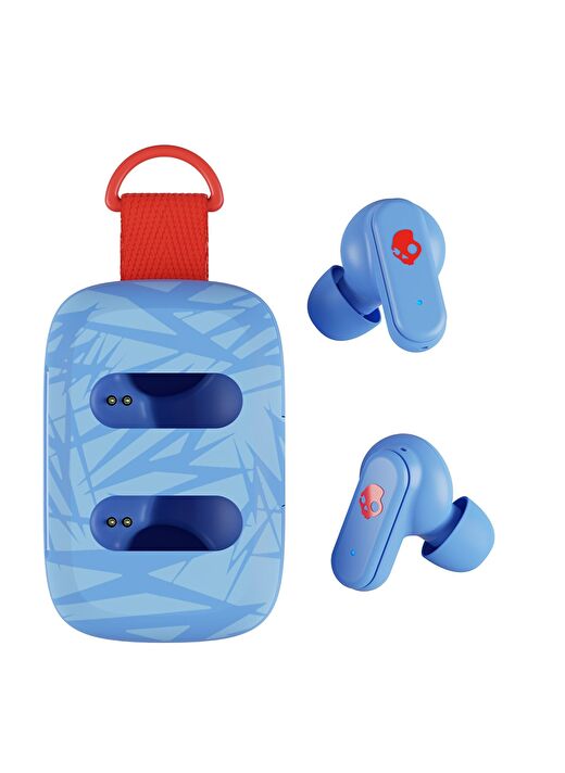 Skullcandy Dime 3 Triple Threat Blue Kablosuz Kulaklık S2DCW-S798 2