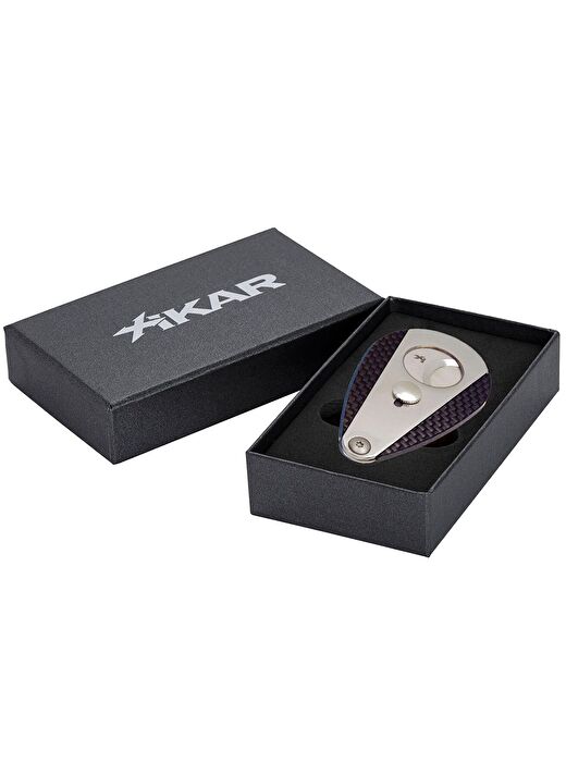 Xikar Xi3  Karbon Fiber Siyah Puro Kesici Silver Bıçaklı 3