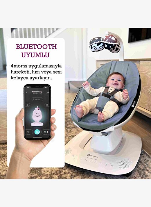 4Moms Mamaroo 5.0 Slate Blue 4