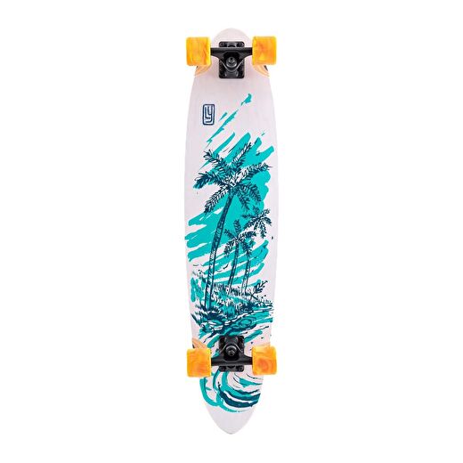 Landyachtz Super Chief Postcard Complete Longboard 121CP-FRCHFPC Kaykay 1
