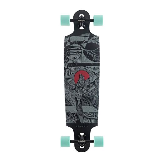 Landyachtz Drop Cat 38 Seeker Complete Longboard 121CP-FRDCT38SKB Kaykay 1