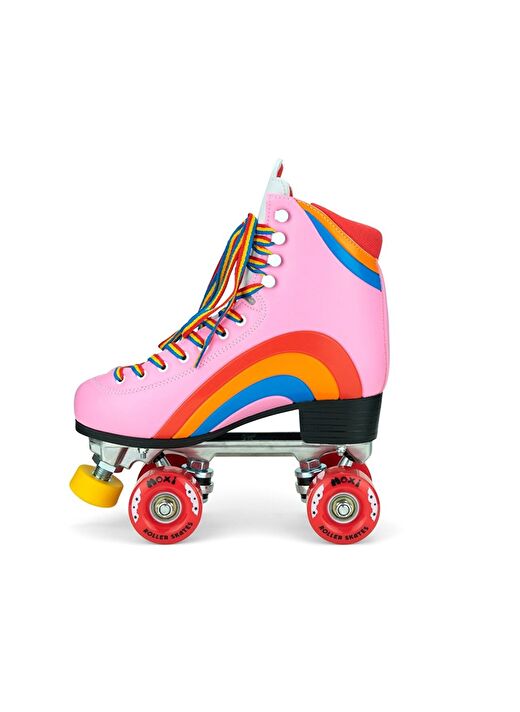 Moxi Rainbow Rider Pink Quad Paten 4
