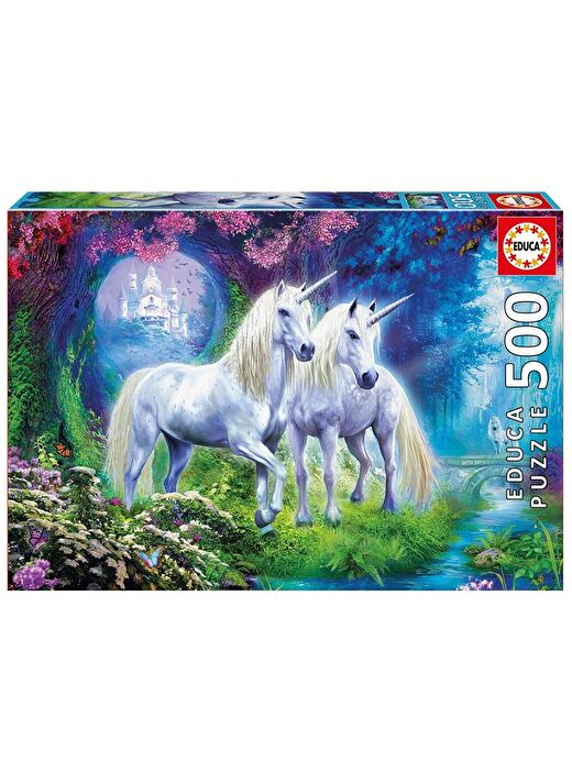 Educa 500 Parça Ormandaki Tekboynuzlar Puzzle - 17648 2