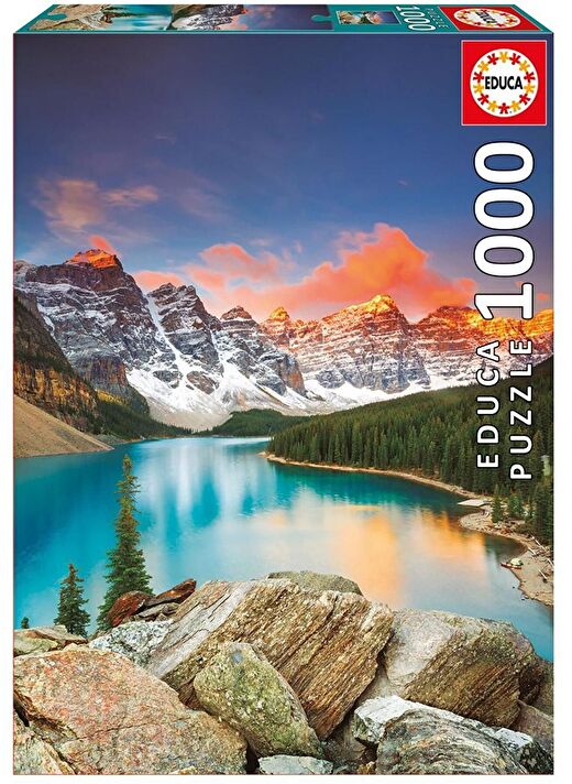 Educa 1000 Parça Kanada Moraine Gölü Puzzle 2